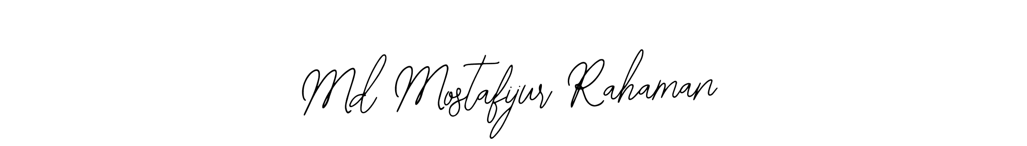 It looks lik you need a new signature style for name Md Mostafijur Rahaman. Design unique handwritten (Bearetta-2O07w) signature with our free signature maker in just a few clicks. Md Mostafijur Rahaman signature style 12 images and pictures png