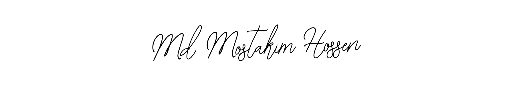 Md Mostakim Hossen stylish signature style. Best Handwritten Sign (Bearetta-2O07w) for my name. Handwritten Signature Collection Ideas for my name Md Mostakim Hossen. Md Mostakim Hossen signature style 12 images and pictures png