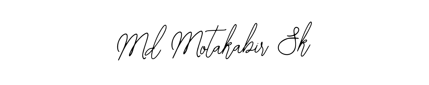 How to Draw Md Motakabir Sk signature style? Bearetta-2O07w is a latest design signature styles for name Md Motakabir Sk. Md Motakabir Sk signature style 12 images and pictures png