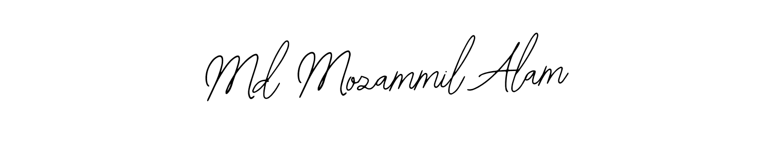 Make a short Md Mozammil Alam signature style. Manage your documents anywhere anytime using Bearetta-2O07w. Create and add eSignatures, submit forms, share and send files easily. Md Mozammil Alam signature style 12 images and pictures png