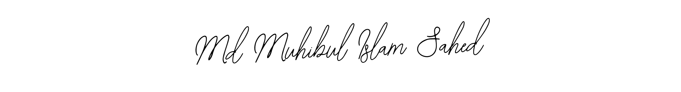 The best way (Bearetta-2O07w) to make a short signature is to pick only two or three words in your name. The name Md Muhibul Islam Sahed include a total of six letters. For converting this name. Md Muhibul Islam Sahed signature style 12 images and pictures png