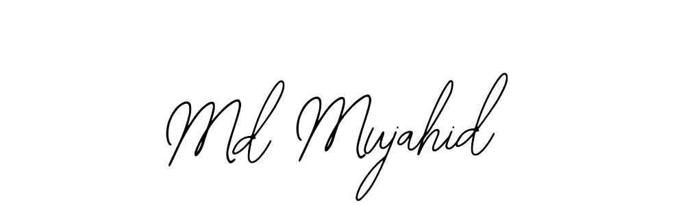 Once you've used our free online signature maker to create your best signature Bearetta-2O07w style, it's time to enjoy all of the benefits that Md Mujahid name signing documents. Md Mujahid signature style 12 images and pictures png