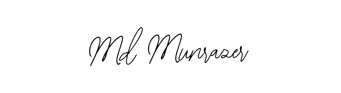 if you are searching for the best signature style for your name Md Munrazer. so please give up your signature search. here we have designed multiple signature styles  using Bearetta-2O07w. Md Munrazer signature style 12 images and pictures png