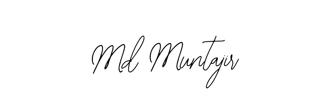 Also we have Md Muntajir name is the best signature style. Create professional handwritten signature collection using Bearetta-2O07w autograph style. Md Muntajir signature style 12 images and pictures png