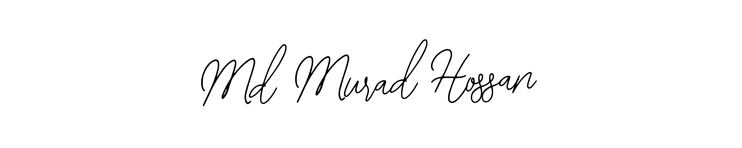Bearetta-2O07w is a professional signature style that is perfect for those who want to add a touch of class to their signature. It is also a great choice for those who want to make their signature more unique. Get Md Murad Hossan name to fancy signature for free. Md Murad Hossan signature style 12 images and pictures png
