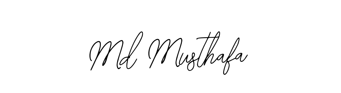 Also we have Md Musthafa name is the best signature style. Create professional handwritten signature collection using Bearetta-2O07w autograph style. Md Musthafa signature style 12 images and pictures png