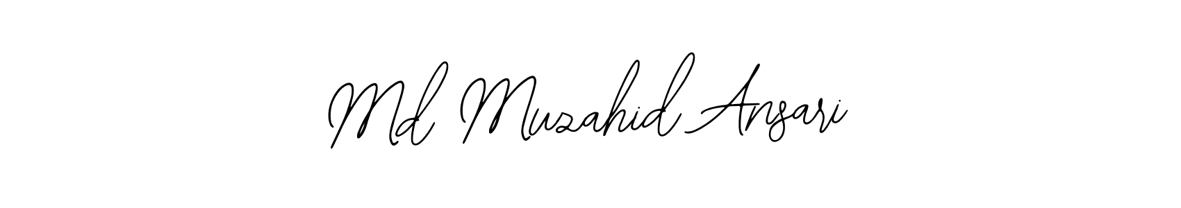 Make a beautiful signature design for name Md Muzahid Ansari. With this signature (Bearetta-2O07w) style, you can create a handwritten signature for free. Md Muzahid Ansari signature style 12 images and pictures png