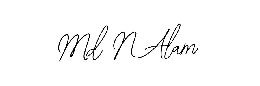 Also we have Md N Alam name is the best signature style. Create professional handwritten signature collection using Bearetta-2O07w autograph style. Md N Alam signature style 12 images and pictures png