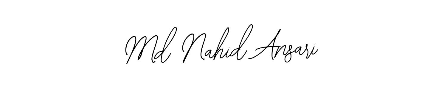 It looks lik you need a new signature style for name Md Nahid Ansari. Design unique handwritten (Bearetta-2O07w) signature with our free signature maker in just a few clicks. Md Nahid Ansari signature style 12 images and pictures png