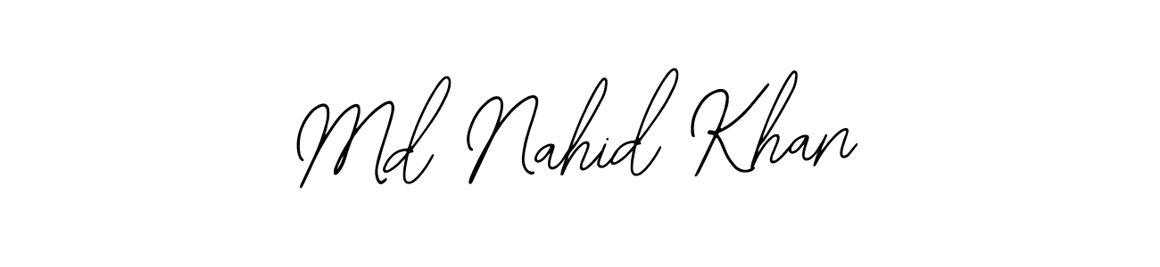 Make a beautiful signature design for name Md Nahid Khan. With this signature (Bearetta-2O07w) style, you can create a handwritten signature for free. Md Nahid Khan signature style 12 images and pictures png