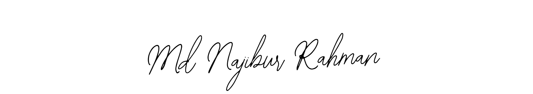 How to Draw Md Najibur Rahman signature style? Bearetta-2O07w is a latest design signature styles for name Md Najibur Rahman. Md Najibur Rahman signature style 12 images and pictures png