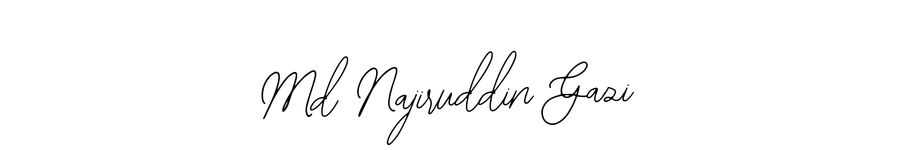 Also we have Md Najiruddin Gazi name is the best signature style. Create professional handwritten signature collection using Bearetta-2O07w autograph style. Md Najiruddin Gazi signature style 12 images and pictures png
