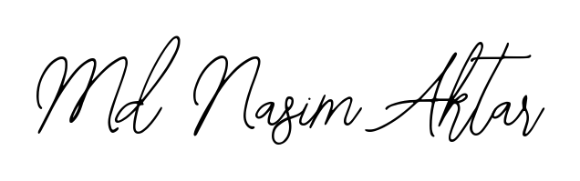 A classic penmanship look for Md Nasim Aktar. The Bearetta-2O07w font brings timeless elegance and confidence to every signed document. Md Nasim Aktar signature style 12 images and pictures png