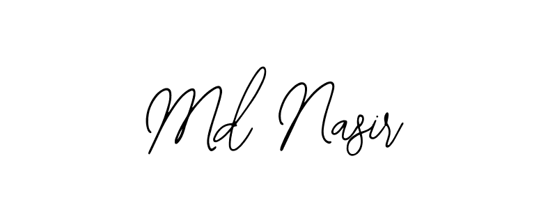 Also we have Md Nasir name is the best signature style. Create professional handwritten signature collection using Bearetta-2O07w autograph style. Md Nasir signature style 12 images and pictures png