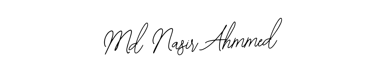 Also we have Md Nasir Ahmmed name is the best signature style. Create professional handwritten signature collection using Bearetta-2O07w autograph style. Md Nasir Ahmmed signature style 12 images and pictures png
