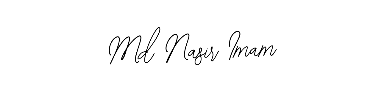 The best way (Bearetta-2O07w) to make a short signature is to pick only two or three words in your name. The name Md Nasir Imam include a total of six letters. For converting this name. Md Nasir Imam signature style 12 images and pictures png