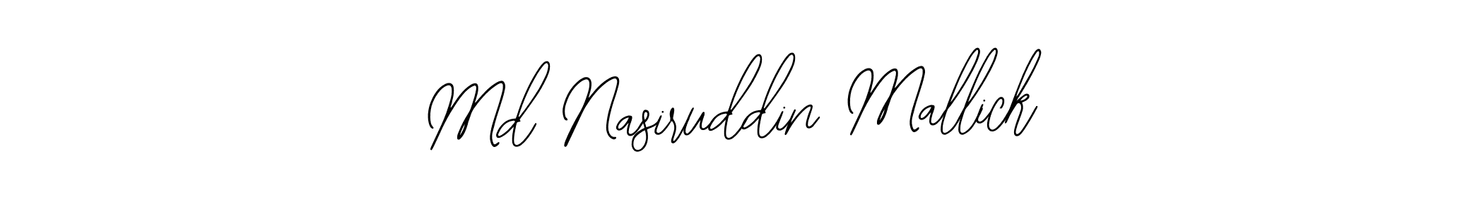 Md Nasiruddin Mallick stylish signature style. Best Handwritten Sign (Bearetta-2O07w) for my name. Handwritten Signature Collection Ideas for my name Md Nasiruddin Mallick. Md Nasiruddin Mallick signature style 12 images and pictures png