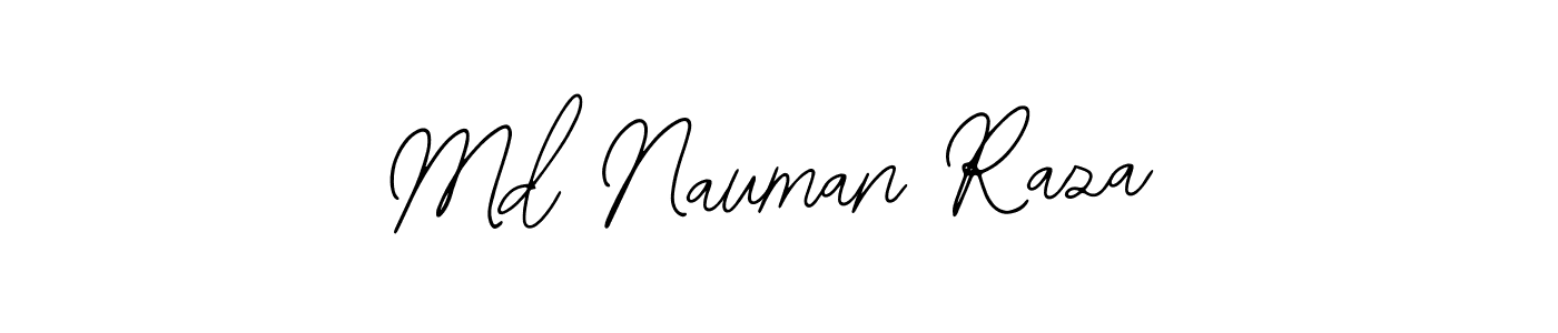 This is the best signature style for the Md Nauman Raza name. Also you like these signature font (Bearetta-2O07w). Mix name signature. Md Nauman Raza signature style 12 images and pictures png