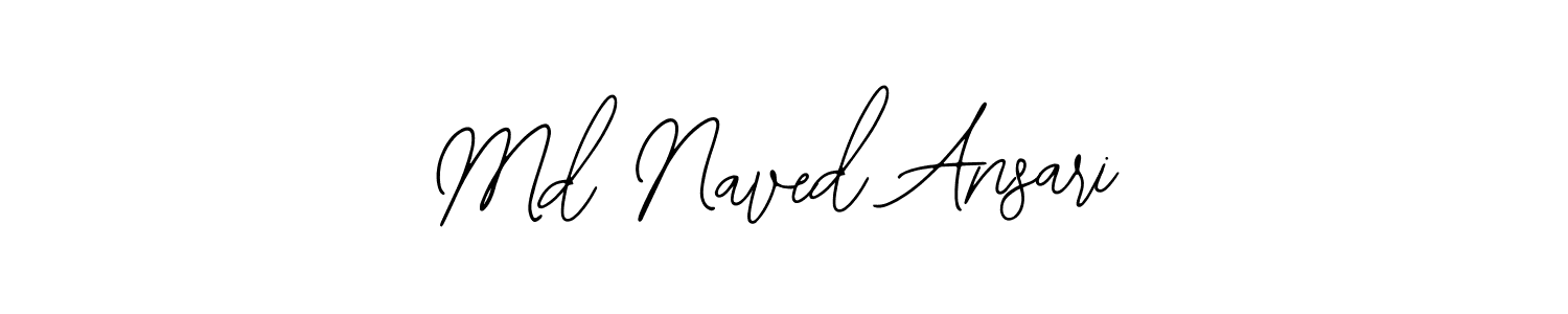 This is the best signature style for the Md Naved Ansari name. Also you like these signature font (Bearetta-2O07w). Mix name signature. Md Naved Ansari signature style 12 images and pictures png