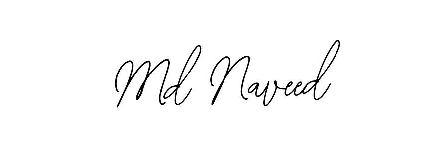 The best way (Bearetta-2O07w) to make a short signature is to pick only two or three words in your name. The name Md Naveed include a total of six letters. For converting this name. Md Naveed signature style 12 images and pictures png