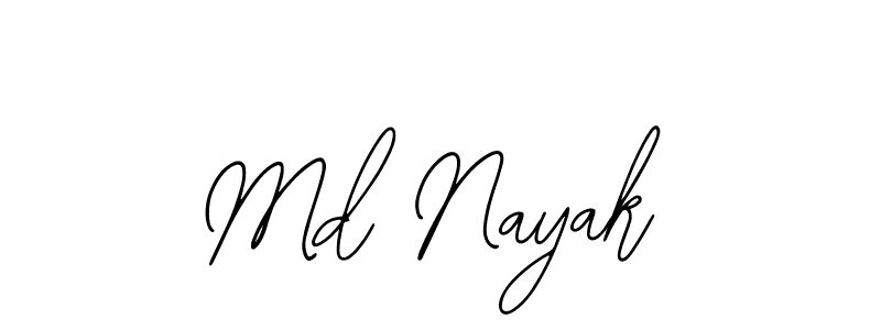 Also You can easily find your signature by using the search form. We will create Md Nayak name handwritten signature images for you free of cost using Bearetta-2O07w sign style. Md Nayak signature style 12 images and pictures png