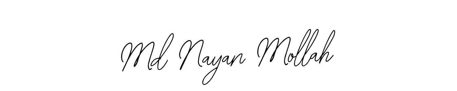 Make a short Md Nayan Mollah signature style. Manage your documents anywhere anytime using Bearetta-2O07w. Create and add eSignatures, submit forms, share and send files easily. Md Nayan Mollah signature style 12 images and pictures png