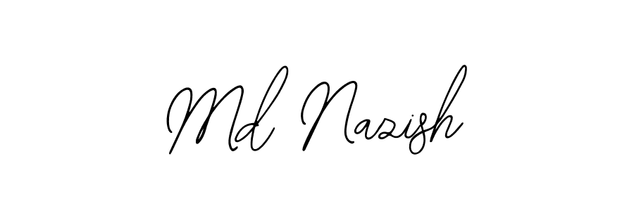 Make a beautiful signature design for name Md Nazish. Use this online signature maker to create a handwritten signature for free. Md Nazish signature style 12 images and pictures png