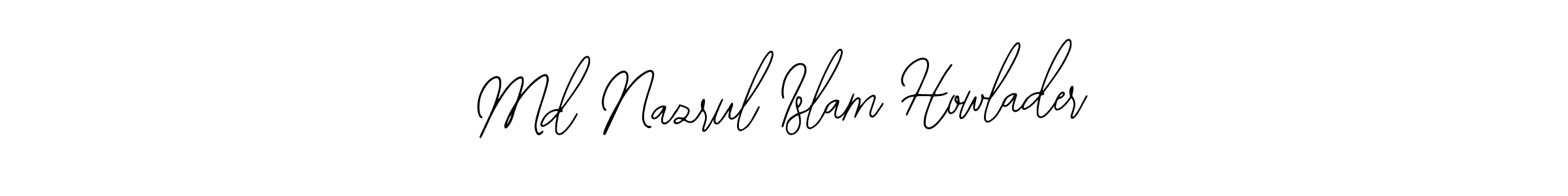 You should practise on your own different ways (Bearetta-2O07w) to write your name (Md Nazrul Islam Howlader) in signature. don't let someone else do it for you. Md Nazrul Islam Howlader signature style 12 images and pictures png