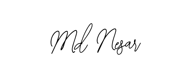 Design your own signature with our free online signature maker. With this signature software, you can create a handwritten (Bearetta-2O07w) signature for name Md Nesar. Md Nesar signature style 12 images and pictures png