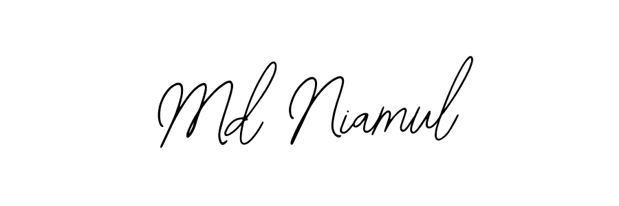 This is the best signature style for the Md Niamul name. Also you like these signature font (Bearetta-2O07w). Mix name signature. Md Niamul signature style 12 images and pictures png