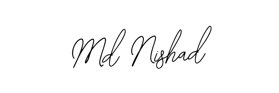 Make a short Md Nishad signature style. Manage your documents anywhere anytime using Bearetta-2O07w. Create and add eSignatures, submit forms, share and send files easily. Md Nishad signature style 12 images and pictures png