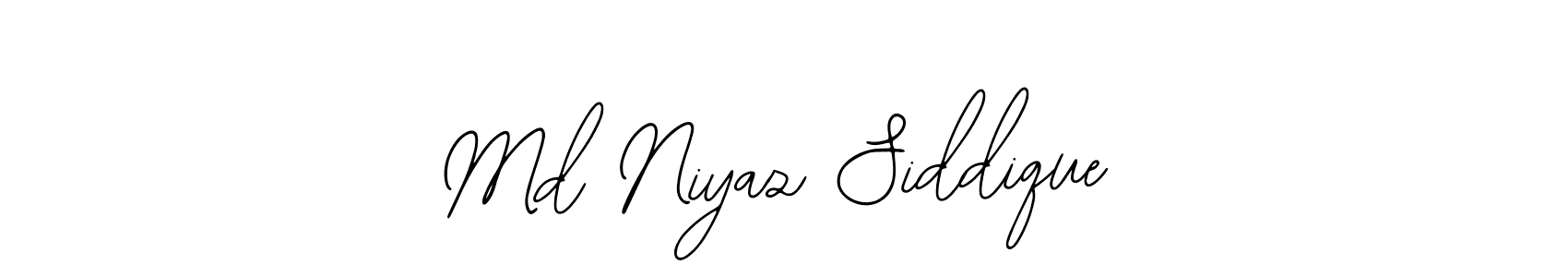 How to make Md Niyaz Siddique name signature. Use Bearetta-2O07w style for creating short signs online. This is the latest handwritten sign. Md Niyaz Siddique signature style 12 images and pictures png