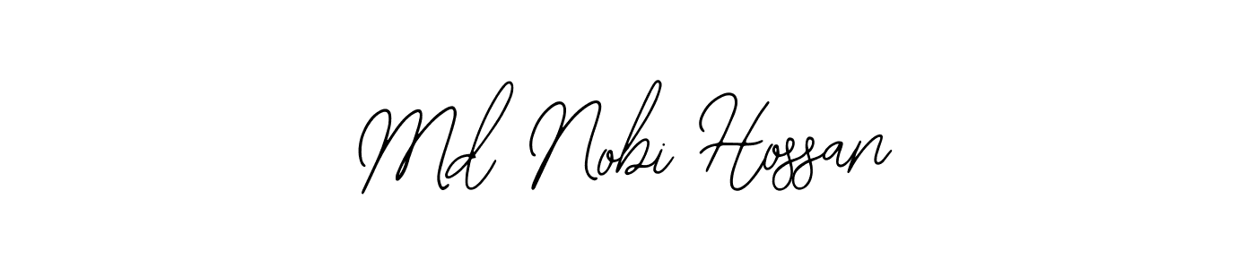 if you are searching for the best signature style for your name Md Nobi Hossan. so please give up your signature search. here we have designed multiple signature styles  using Bearetta-2O07w. Md Nobi Hossan signature style 12 images and pictures png
