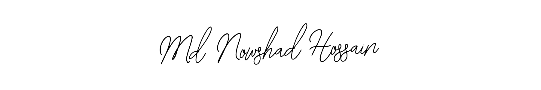 if you are searching for the best signature style for your name Md Nowshad Hossain. so please give up your signature search. here we have designed multiple signature styles  using Bearetta-2O07w. Md Nowshad Hossain signature style 12 images and pictures png
