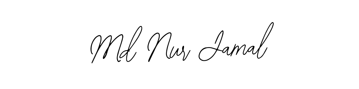 How to Draw Md Nur Jamal signature style? Bearetta-2O07w is a latest design signature styles for name Md Nur Jamal. Md Nur Jamal signature style 12 images and pictures png