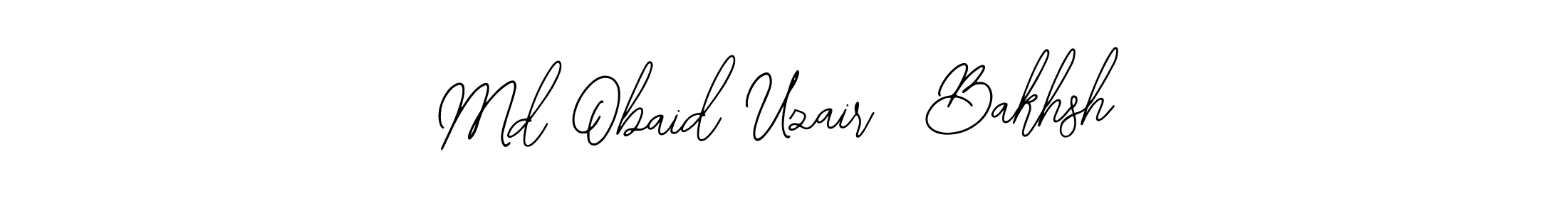 Also we have Md Obaid Uzair  Bakhsh name is the best signature style. Create professional handwritten signature collection using Bearetta-2O07w autograph style. Md Obaid Uzair  Bakhsh signature style 12 images and pictures png