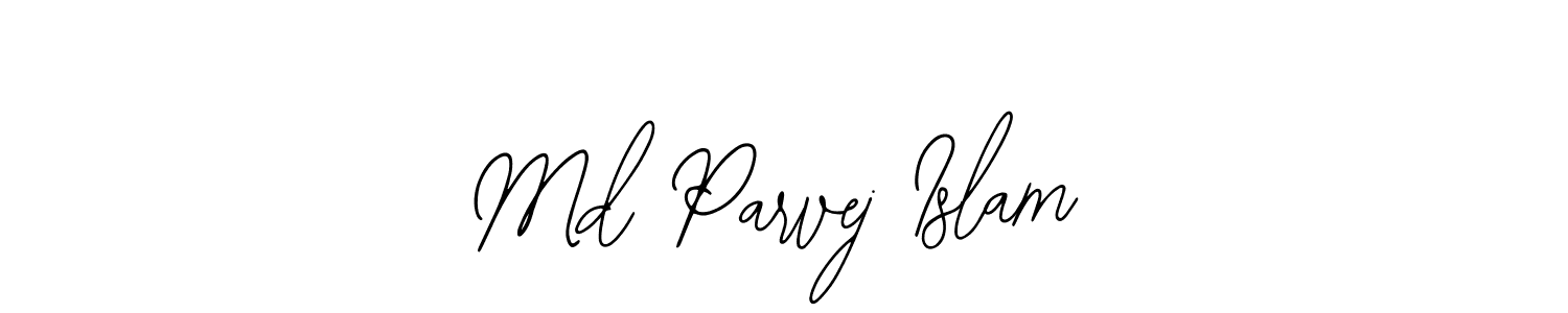 Similarly Bearetta-2O07w is the best handwritten signature design. Signature creator online .You can use it as an online autograph creator for name Md Parvej Islam. Md Parvej Islam signature style 12 images and pictures png
