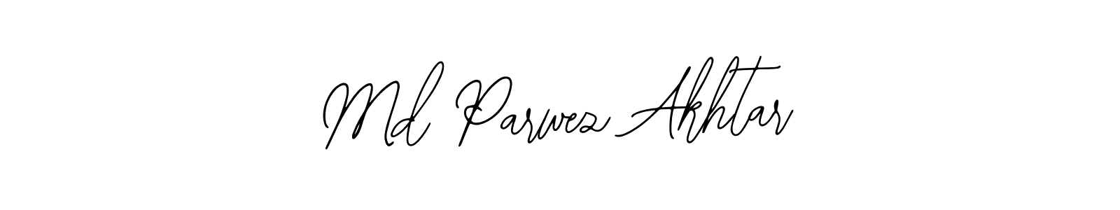 Design your own signature with our free online signature maker. With this signature software, you can create a handwritten (Bearetta-2O07w) signature for name Md Parwez Akhtar. Md Parwez Akhtar signature style 12 images and pictures png