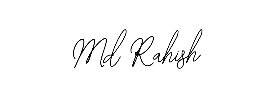 Similarly Bearetta-2O07w is the best handwritten signature design. Signature creator online .You can use it as an online autograph creator for name Md Rahish. Md Rahish signature style 12 images and pictures png