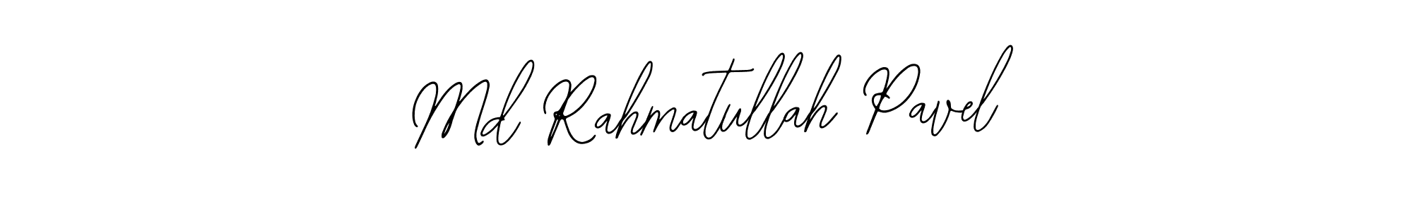 if you are searching for the best signature style for your name Md Rahmatullah Pavel. so please give up your signature search. here we have designed multiple signature styles  using Bearetta-2O07w. Md Rahmatullah Pavel signature style 12 images and pictures png