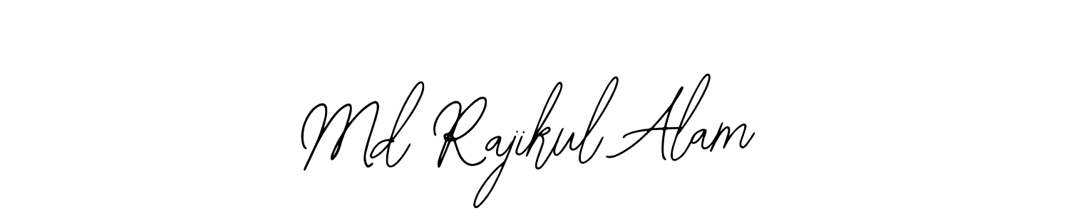 You should practise on your own different ways (Bearetta-2O07w) to write your name (Md Rajikul Alam) in signature. don't let someone else do it for you. Md Rajikul Alam signature style 12 images and pictures png