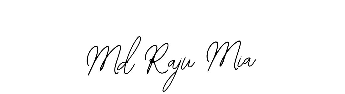 Use a signature maker to create a handwritten signature online. With this signature software, you can design (Bearetta-2O07w) your own signature for name Md Raju Mia. Md Raju Mia signature style 12 images and pictures png