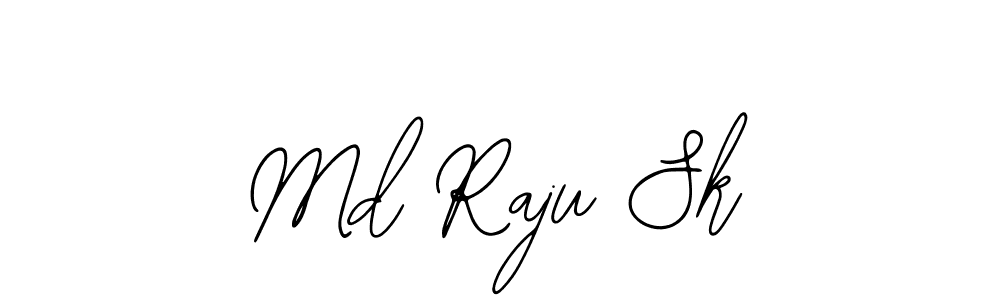Create a beautiful signature design for name Md Raju Sk. With this signature (Bearetta-2O07w) fonts, you can make a handwritten signature for free. Md Raju Sk signature style 12 images and pictures png