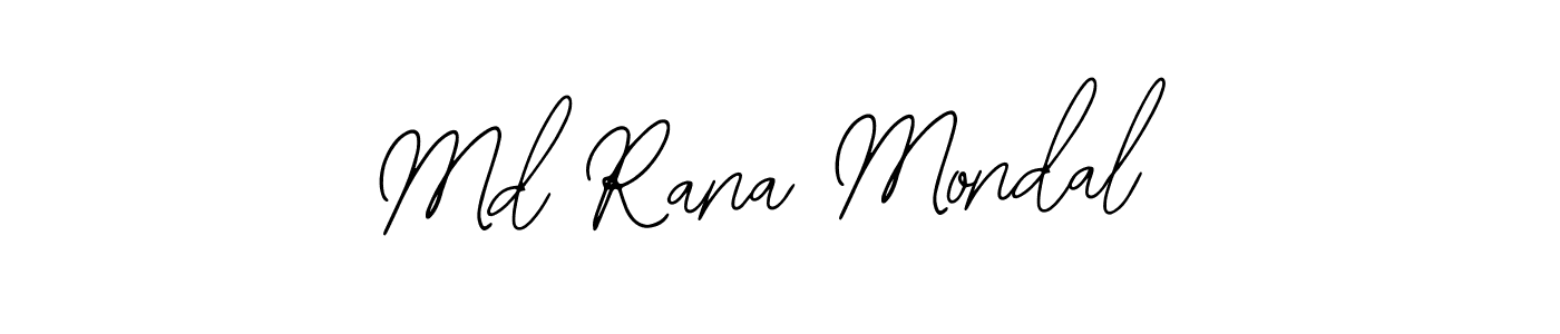 Also we have Md Rana Mondal name is the best signature style. Create professional handwritten signature collection using Bearetta-2O07w autograph style. Md Rana Mondal signature style 12 images and pictures png