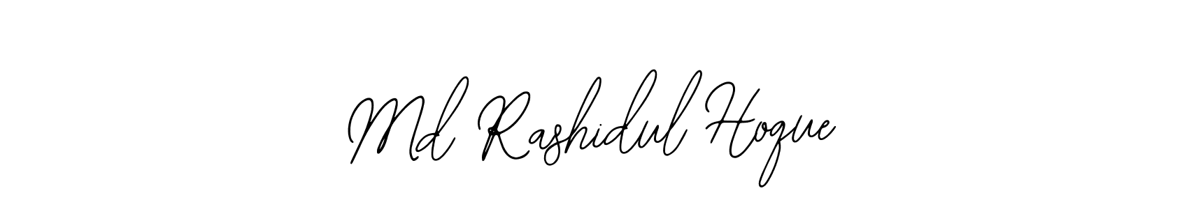 You should practise on your own different ways (Bearetta-2O07w) to write your name (Md Rashidul Hoque) in signature. don't let someone else do it for you. Md Rashidul Hoque signature style 12 images and pictures png
