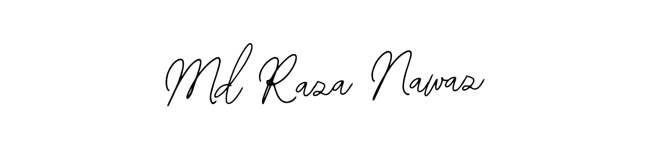 if you are searching for the best signature style for your name Md Raza Nawaz. so please give up your signature search. here we have designed multiple signature styles  using Bearetta-2O07w. Md Raza Nawaz signature style 12 images and pictures png