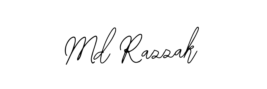 Also You can easily find your signature by using the search form. We will create Md Razzak name handwritten signature images for you free of cost using Bearetta-2O07w sign style. Md Razzak signature style 12 images and pictures png