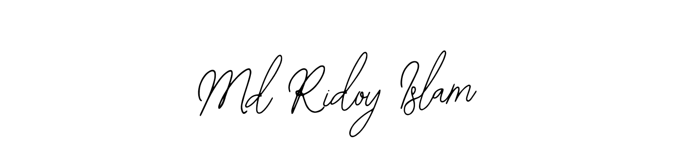 Similarly Bearetta-2O07w is the best handwritten signature design. Signature creator online .You can use it as an online autograph creator for name Md Ridoy Islam. Md Ridoy Islam signature style 12 images and pictures png