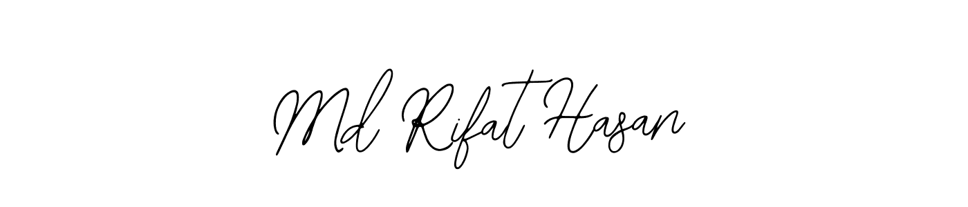 if you are searching for the best signature style for your name Md Rifat Hasan. so please give up your signature search. here we have designed multiple signature styles  using Bearetta-2O07w. Md Rifat Hasan signature style 12 images and pictures png