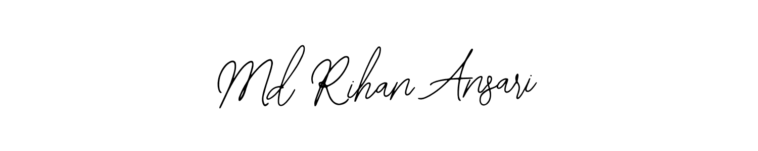 Also You can easily find your signature by using the search form. We will create Md Rihan Ansari name handwritten signature images for you free of cost using Bearetta-2O07w sign style. Md Rihan Ansari signature style 12 images and pictures png